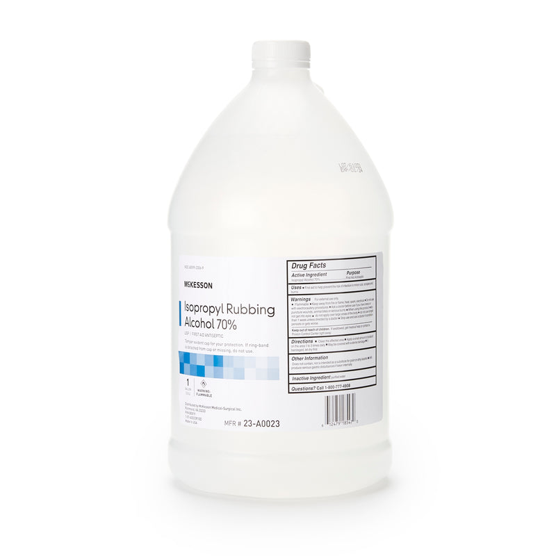 Mckesson Isopropyl Alcohol Antiseptic, 1 Gal. Bottle, Sold As 4/Case Mckesson 23-A0023