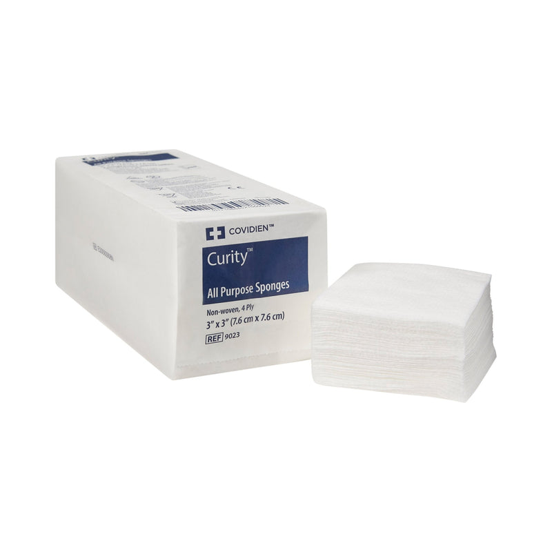Curity™ Nonsterile Nonwoven Sponge, 3 X 3 Inch, Sold As 200/Bag Cardinal 9023