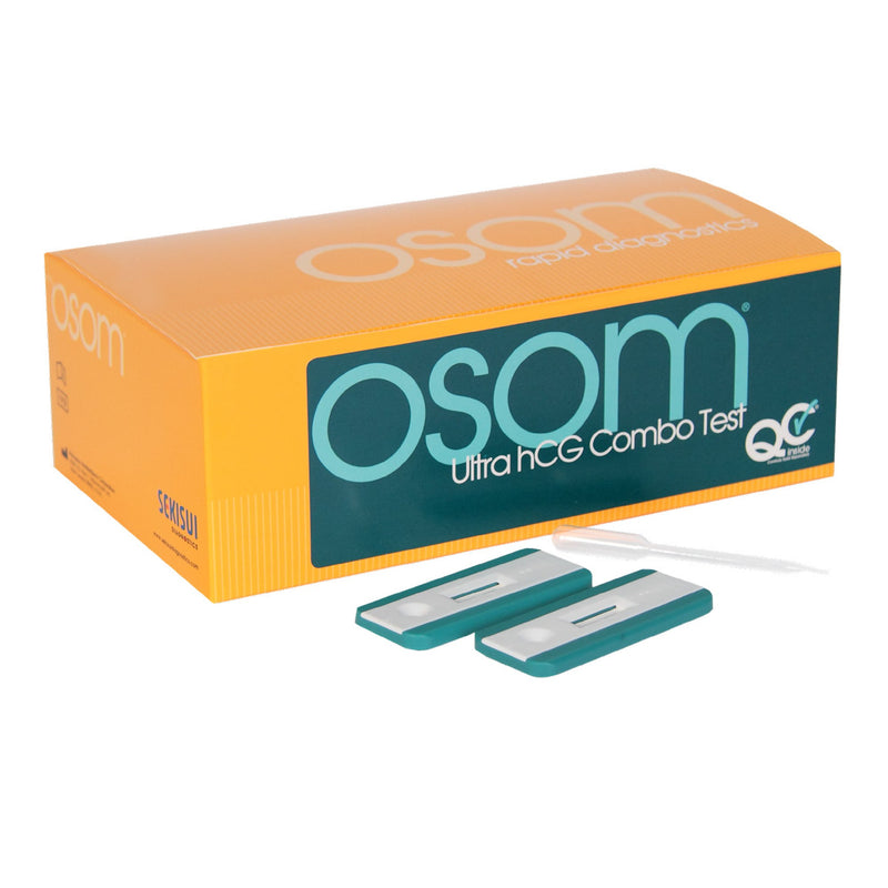 Osom® Ultra Hcg Combo Pregnancy Fertility Reproductive Health Test Kit, Sold As 20/Case Sekisui 1004