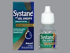 Systane Gel Drops Soothing Dry Eye Relief, Sold As 1/Each Alcon 00065045407