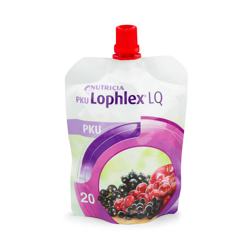 Hcu Lophlex® Lq Mixed Berry Flavor Homocystinuria Oral Supplement, 125 Ml Pouch, Sold As 1/Each Nutricia 82111