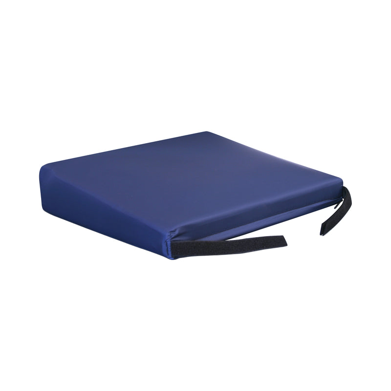 Nyortho Seat Cushion, 18 In. W X 16 In. D X 2 In. H, Gel / Foam, Blue, Non-Inflatable, Sold As 1/Each New 9595-Gel-181602