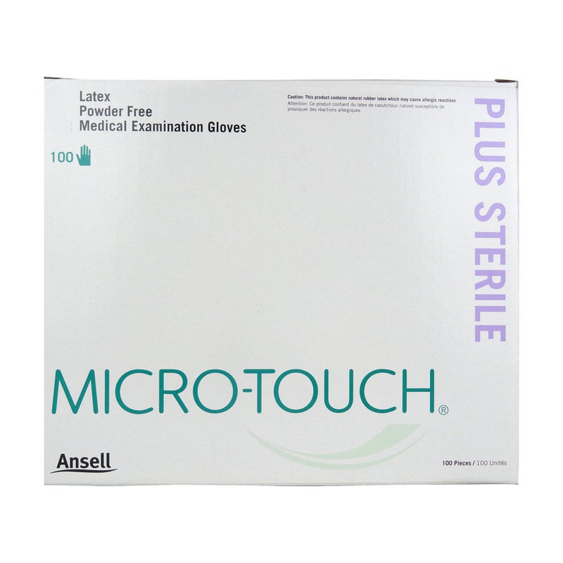 Micro-Touch® Plus Exam Glove, Large, Ivory, Sold As 100/Box Ansell 6016003