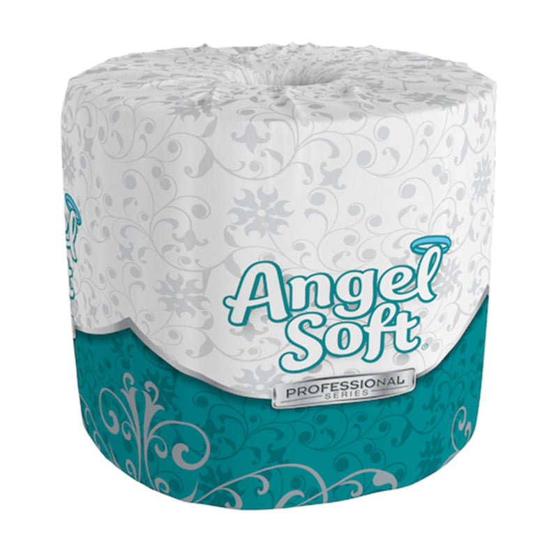 Angel Soft® Ultra Professional Series Toilet Paper, Soft, Absorbent, 2-Ply, White, Sold As 80/Case Georgia 16880