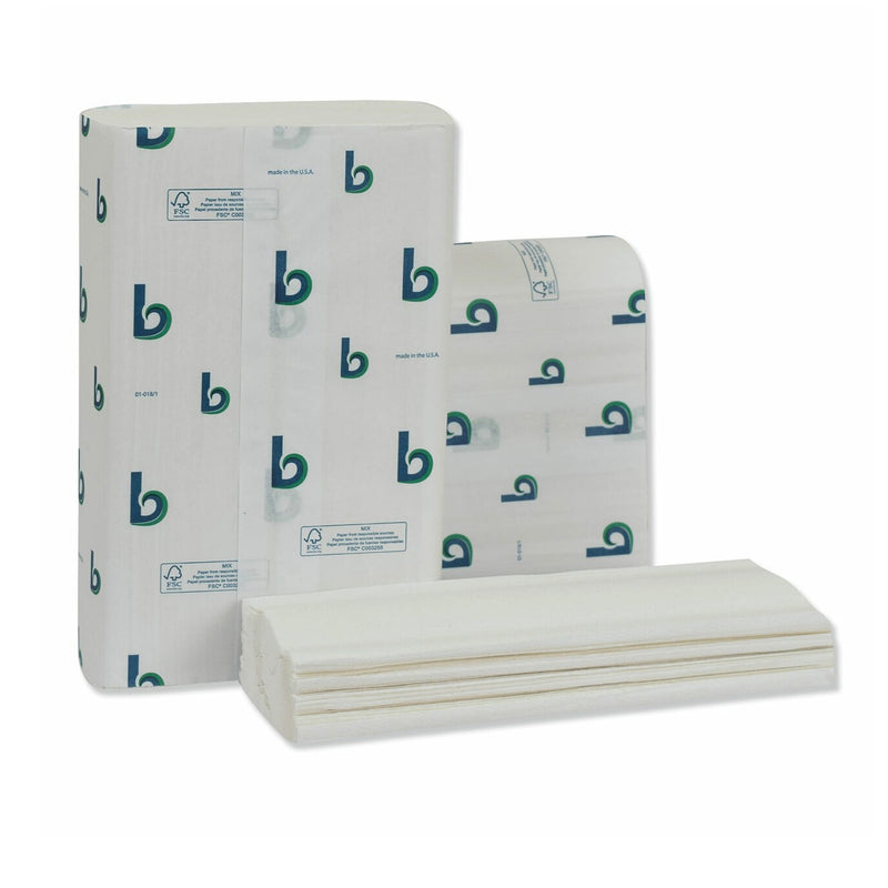 Boardwalk® Multi-Fold Paper Towel, 250 Sheets Per Pack, Sold As 4000/Case Lagasse Bwk6204