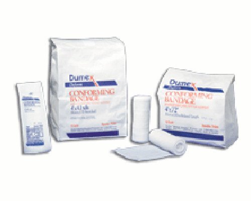 Duform Nonsterile Conforming Bandage, 4 Inch X 4-1/10 Yard, Sold As 96/Case Gentell 75104