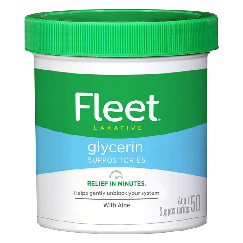 Fleet® Glycerin Laxative, Sold As 50/Bottle C.B. 00132007950