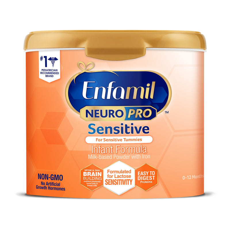Enfamil Neuropro™ Sensitive Infant Formula, 19.5 Oz. Canister, Sold As 1/Each Mead 197801