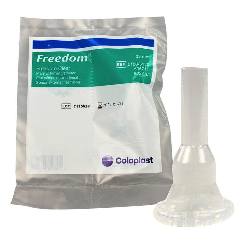 Coloplast Freedom Clear® Male External Catheter, Small, Seal, Sold As 1/Each Coloplast 5100