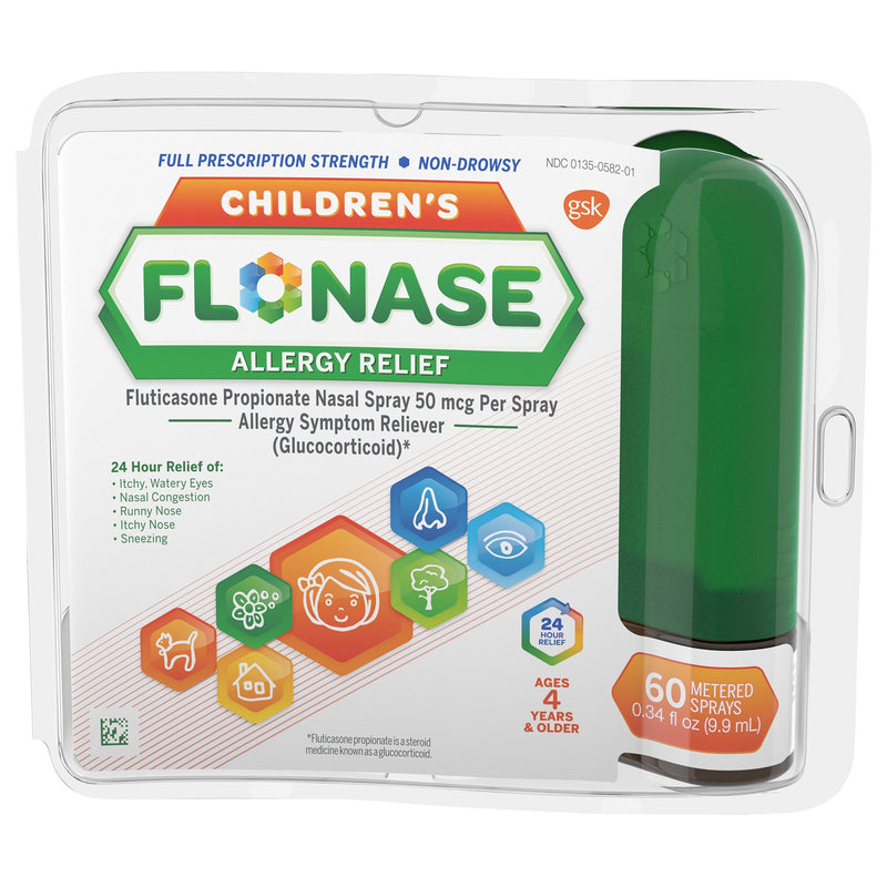 Flonase® Fluticasone Propionate Allergy Relief Nasal Spray, Sold As 1/Each Glaxo 00135057617