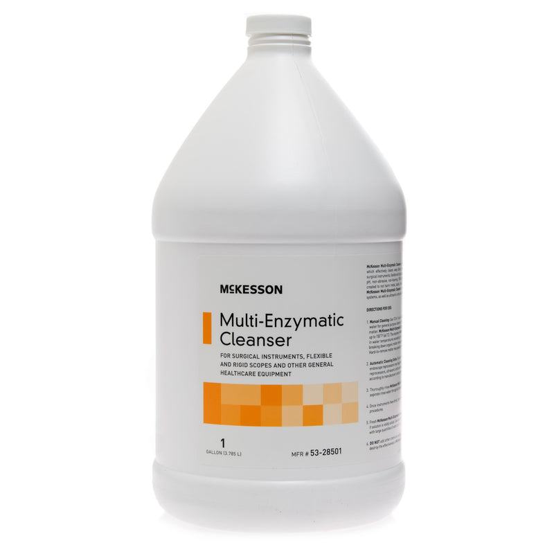 Mckesson Multi-Enzymatic Instrument Detergent, 1 Gal Jug, Eucalyptus Spearmint, Sold As 4/Case Mckesson 53-28501