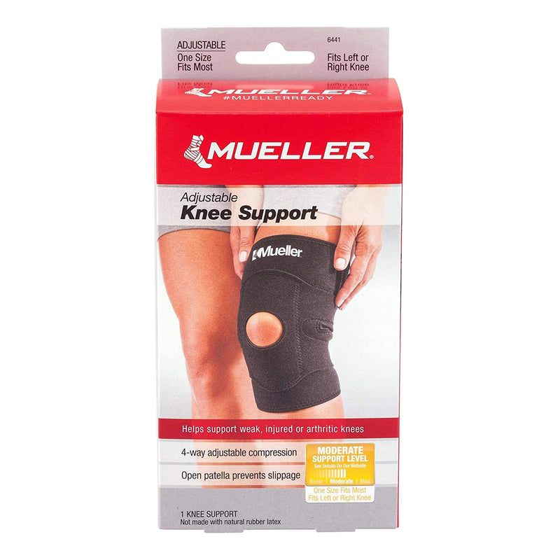 Mueller® Sport Care® Knee Support, One Size Fits Most, Sold As 1/Each Mueller 6441