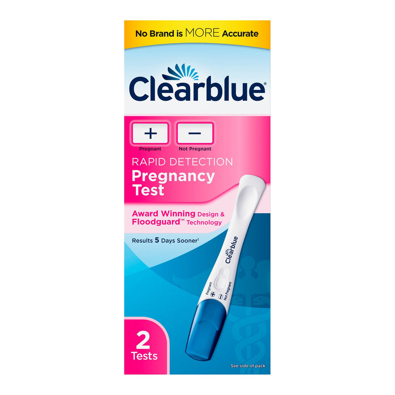 Clearblue® Hcg Pregnancy Home Device Reproductive Health Test Kit, Sold As 2/Box Procter 63347232258