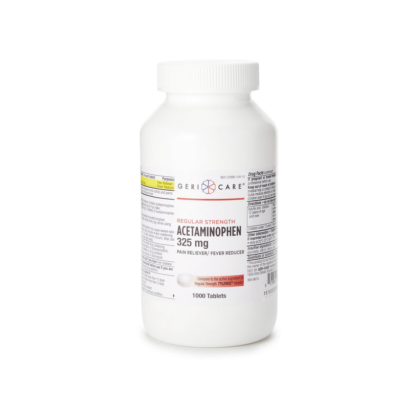 Geri-Care® Acetaminophen Pain Relief, Sold As 12/Case Geri-Care 101-10-Gcp