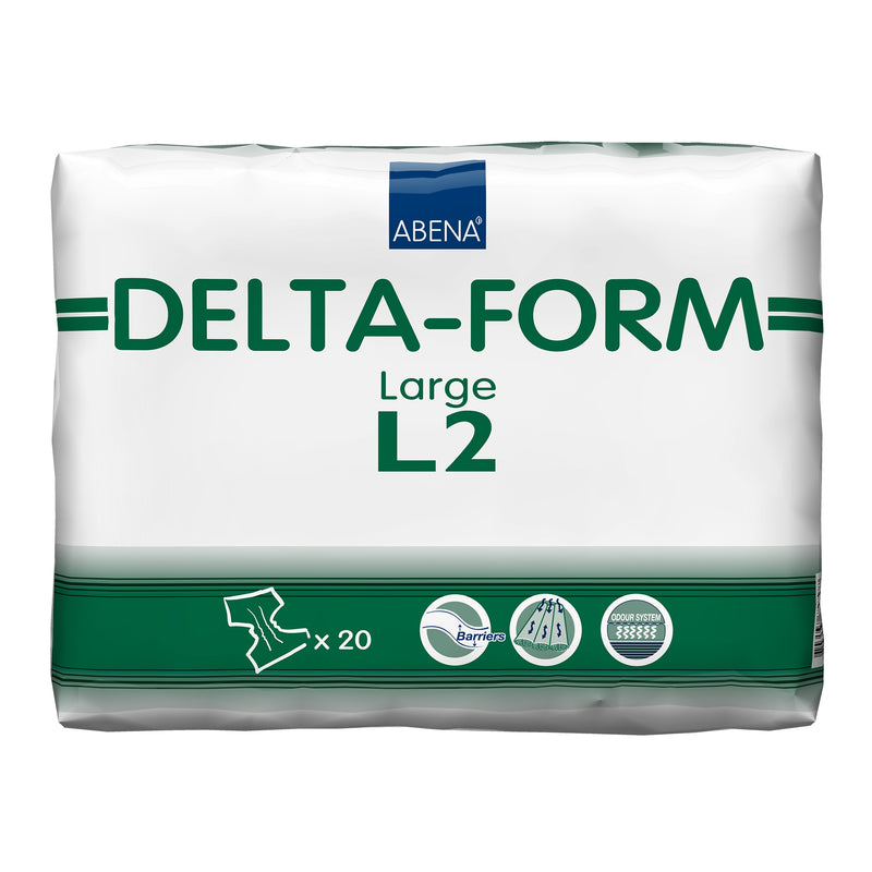 Abena® Delta-Form L2 Incontinence Brief, Large, Sold As 80/Case Abena 308863