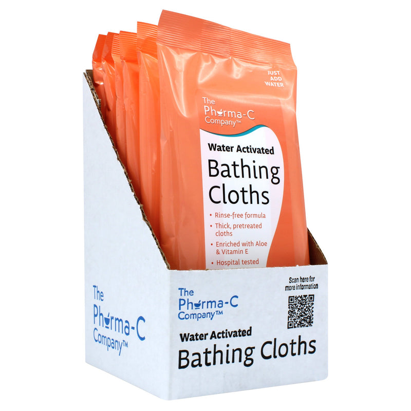 Cloth, Bathing Pharma-C 10"X8"(10/Pk 6Pk/Bx), Sold As 6/Box Kleen 63-200991-6