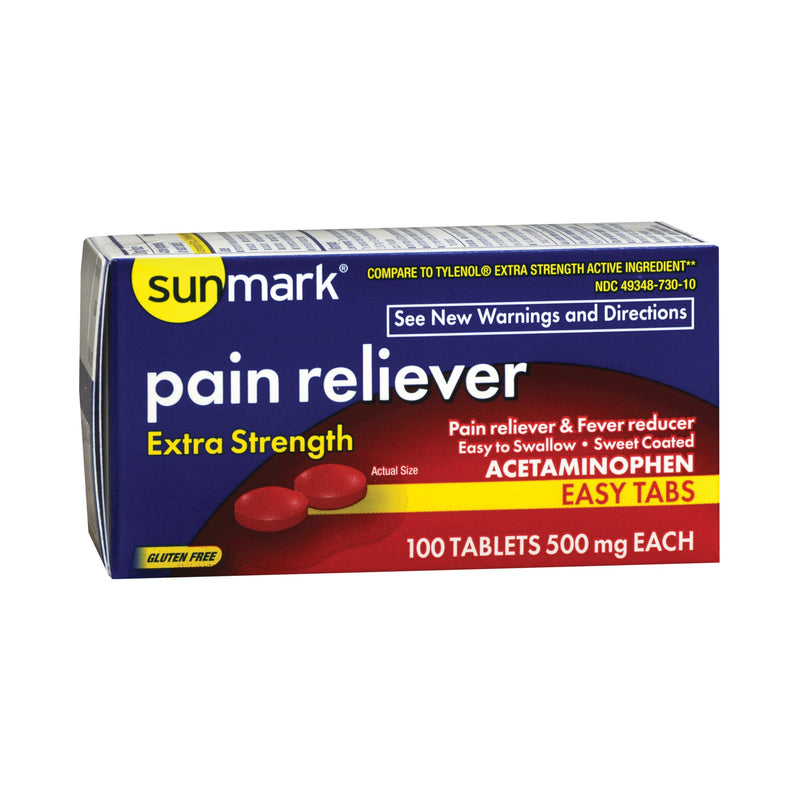 Sunmark® Acetaminophen Pain Relief, Sold As 1/Bottle Mckesson 70677009302