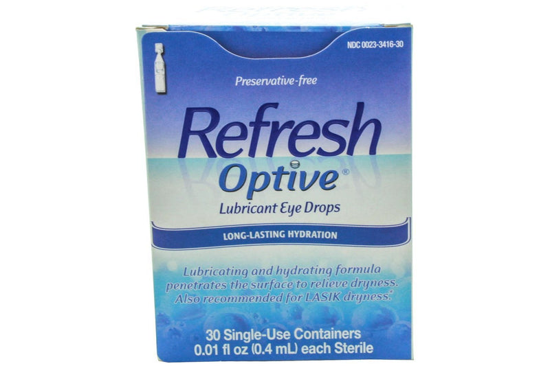 Refresh® Optive™ Eye Lubricant, Sold As 30/Box Allergan 00023341630