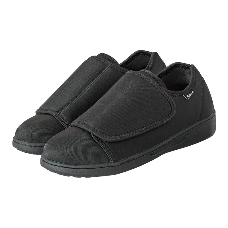 Silverts® Ultra Comfort Flex Hook And Loop Closure Shoe, Size 14, Black, Sold As 1/Pair Silverts Sv50980_Sv2_14