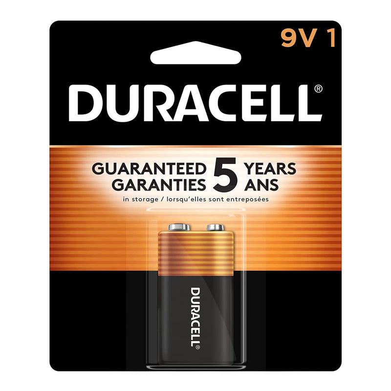 Battery, Durcell Alkaline 9V, Sold As 1/Each Procter 04133311601