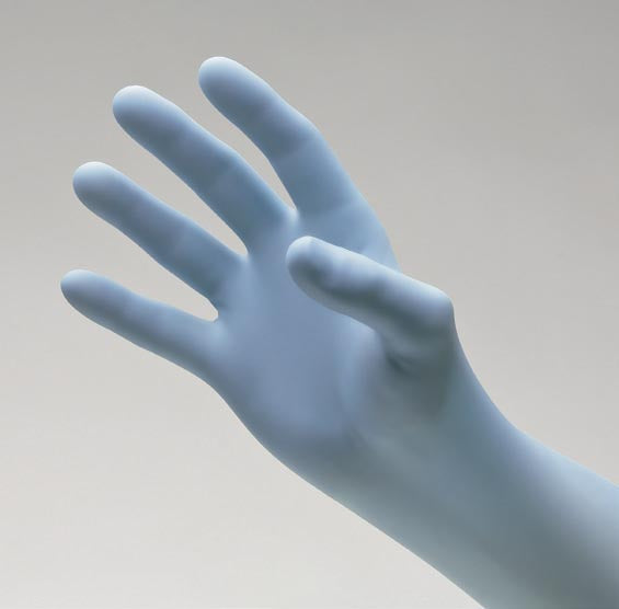 Nitriderm® Ultra Blue Exam Glove, Small, Light Blue, Sold As 100/Box Innovative 157100