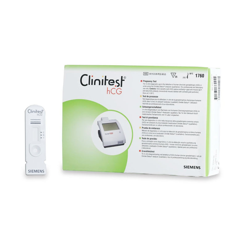 Clinitest® Hcg Pregnancy Fertility Reproductive Health Test Kit, Sold As 1/Kit Siemens 10310618