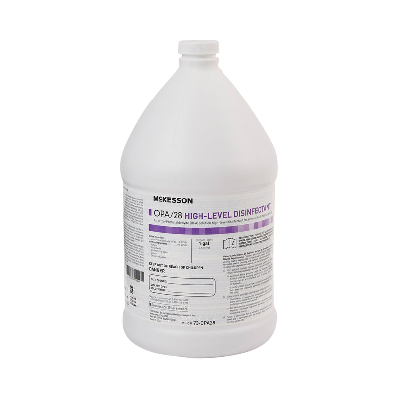Mckesson Opa High Level Disinfectant, 1 Gal. Jug, Sold As 4/Case Mckesson 73-Opa28