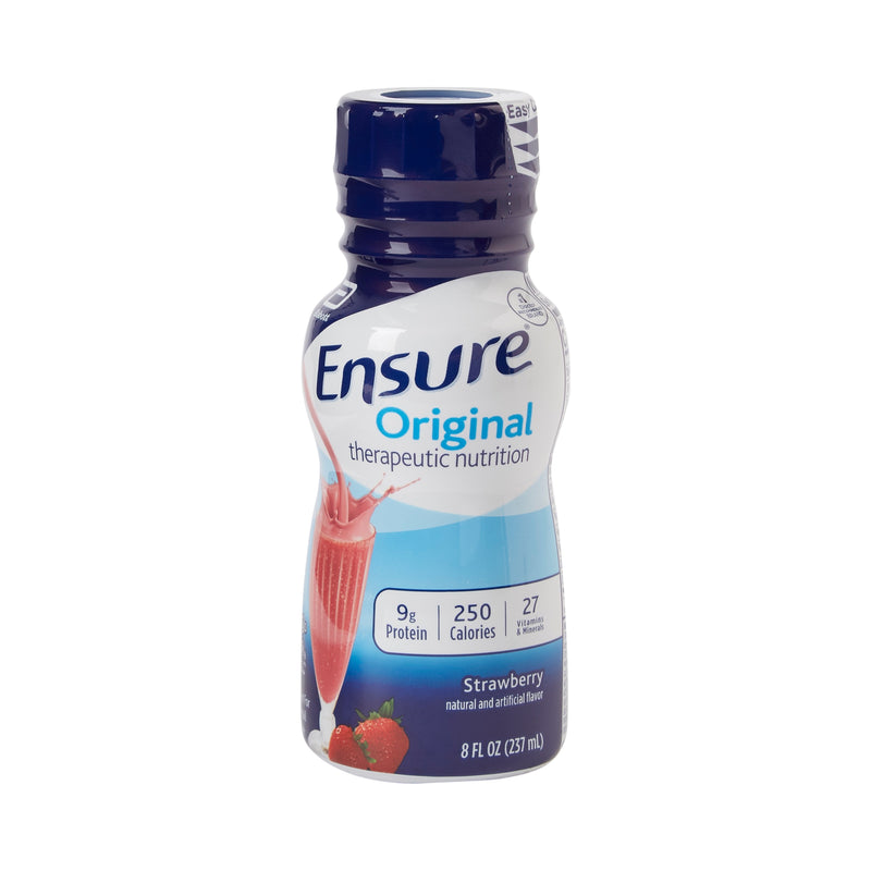 Ensure® Original Therapeutic Nutrition, Strawberry, 8-Ounce Bottle, Sold As 1/Each Abbott 58295