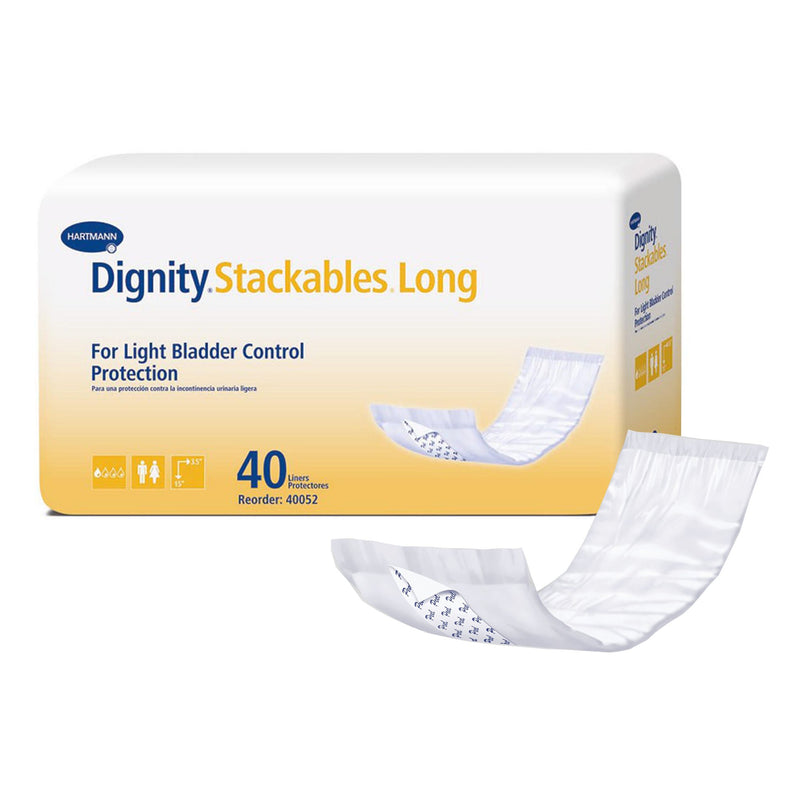 Dignity® Stackables® Incontinence Liner, 15-Inch Length, Sold As 4/Case Hartmann 40052