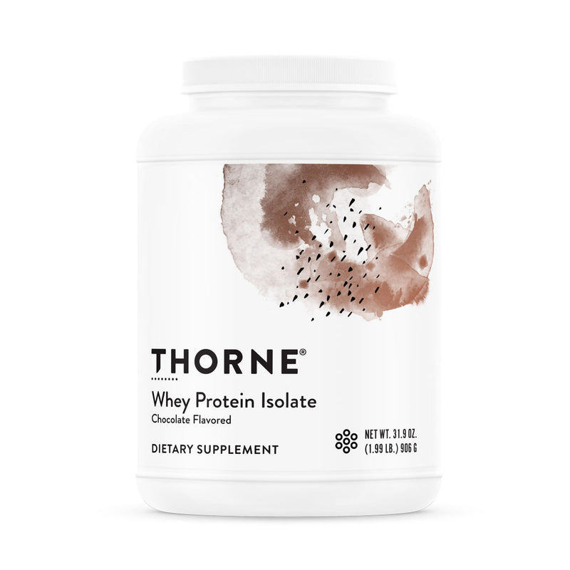 Supplement, Pdr Whey Protein Isolate Chocolate 31.9Oz (6/Cs), Sold As 1/Each Thorne Sp110