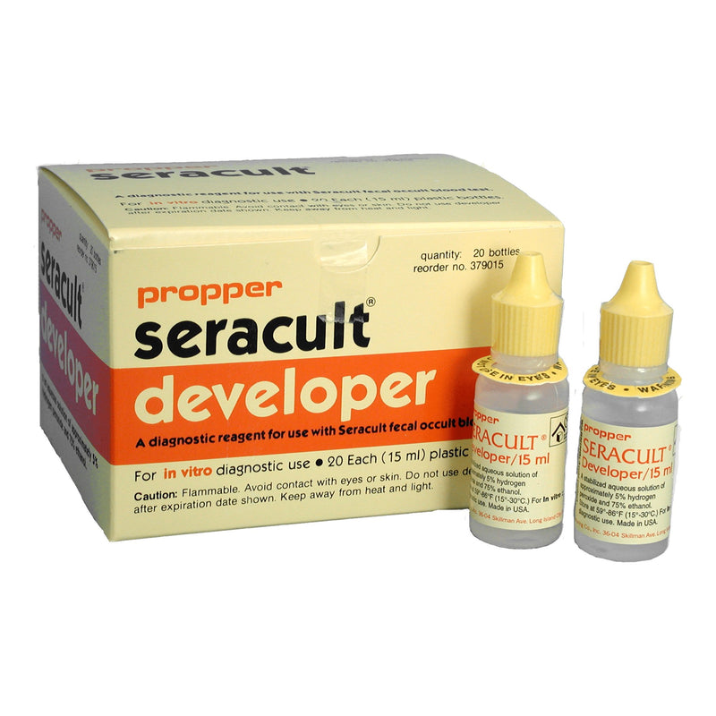 Seracult® Hematology Reagent For Fecal Occult Blood Test, Sold As 20/Box Propper 37901500
