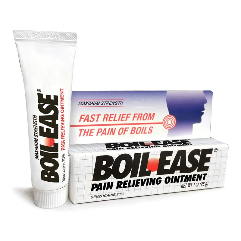 Boil Ease® Benzocaine Topical Pain Relief, 1-Ounce Tube, Sold As 1/Each Med-Tech 36373604130