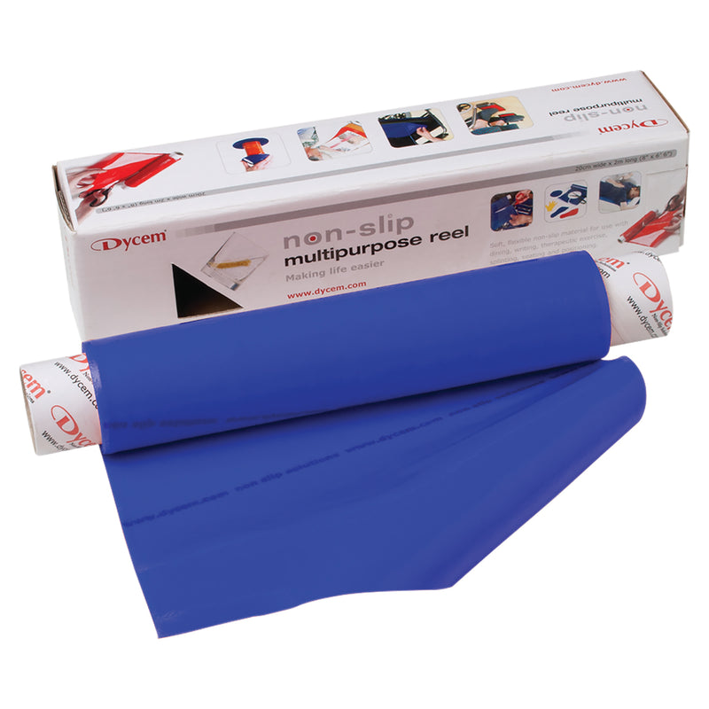 Dycem® Non-Slip Material Roll, Blue, 8 Inch X 6½ Foot, Sold As 1/Roll Fabrication 50-1501B