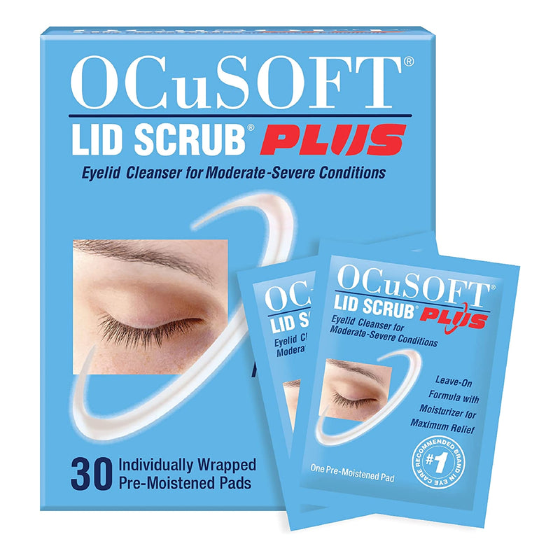 Ocusoft® Lid Scrub® Plus Eyelid Cleanser, Sold As 30/Box Ocusoft 01571810430