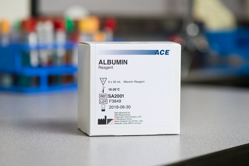 Ace® Reagent For Albumin Test, Sold As 1/Kit Alfa Sa2001