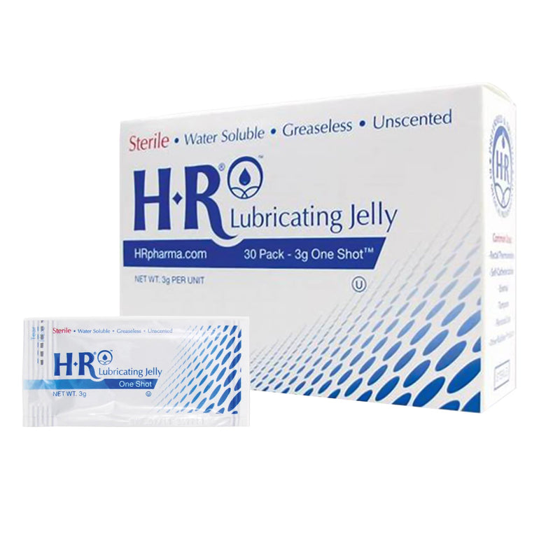 Hr One Shot Lubricating Jelly, Sold As 30/Box Hr 208