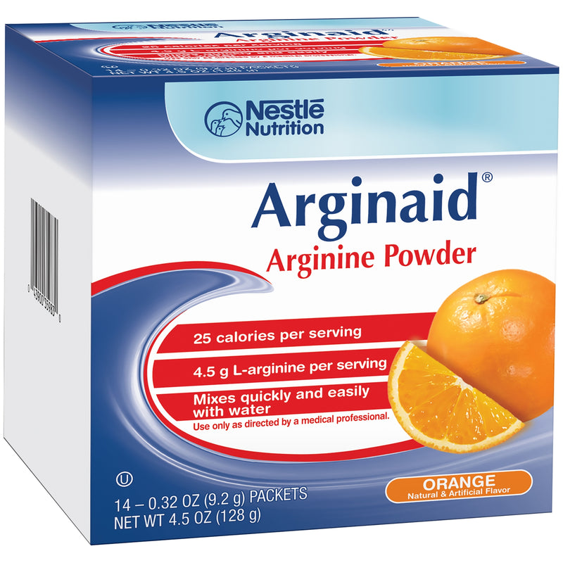 Arginaid® Orange Arginine Powder, Sold As 14/Box Nestle 35983000