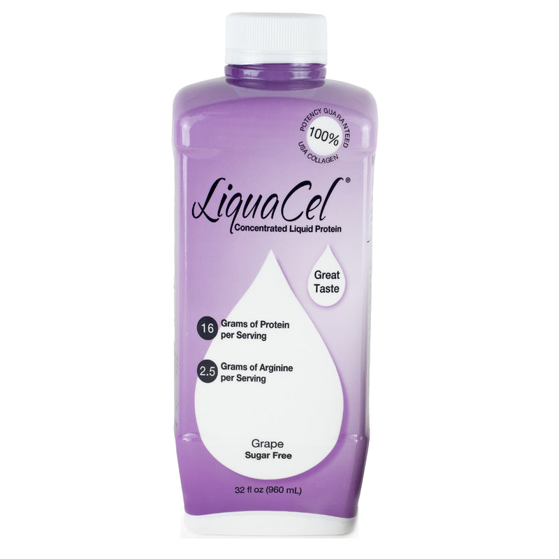 Liquacel™ Grape Concentrated Liquid Protein, 32-Ounce Bottle, Sold As 6/Case Global Gh94