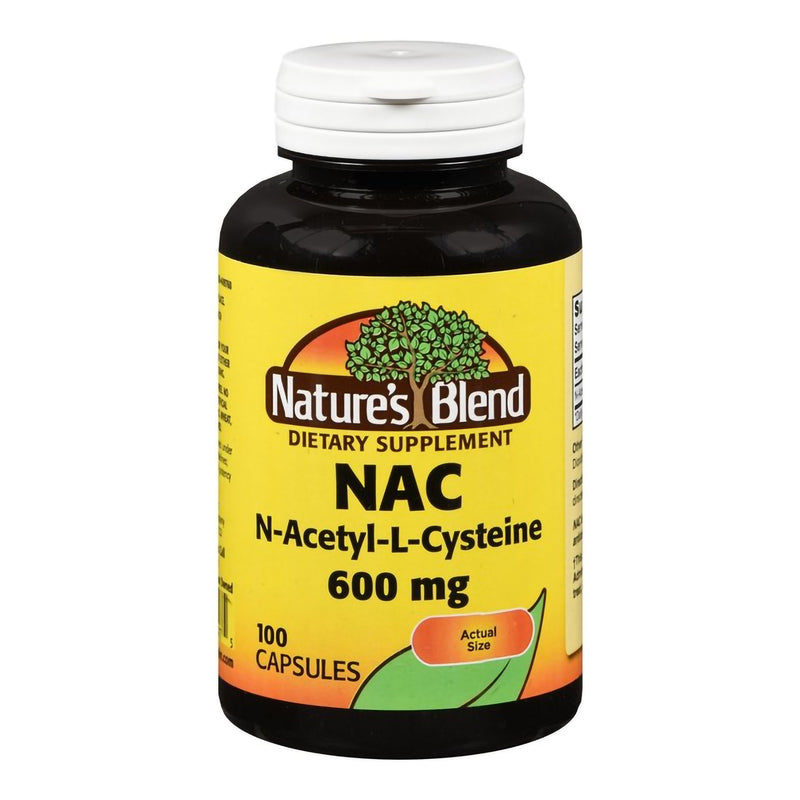 Nature'S Blend Nac, Cap 600Mg (100Ea/Bt), Sold As 1/Bottle National 54629409760