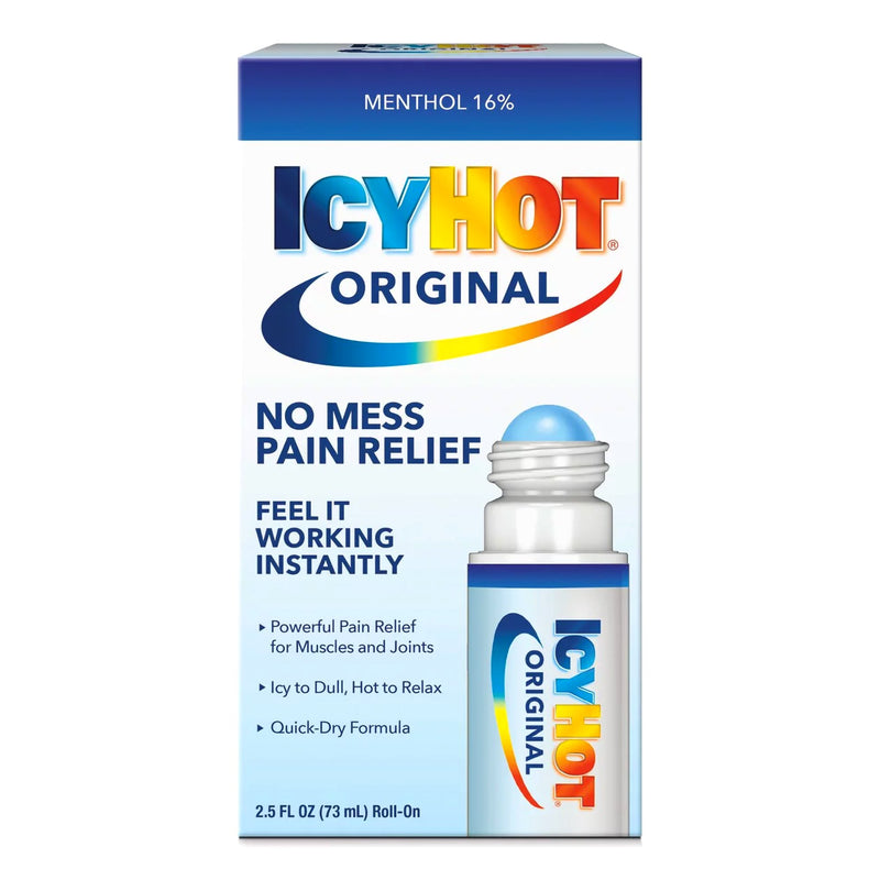 Icy Hot Original No Mess Applicator Pain Relief Roll-On, Sold As 1/Each Sanofi 04116700910