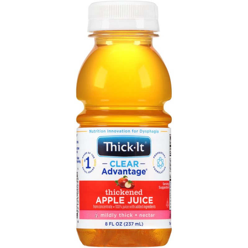 Thick-It® Clear Advantage® Nectar Consistency Apple Thickened Beverage, 8 Oz. Bottle, Sold As 1/Each Kent B455-L9044