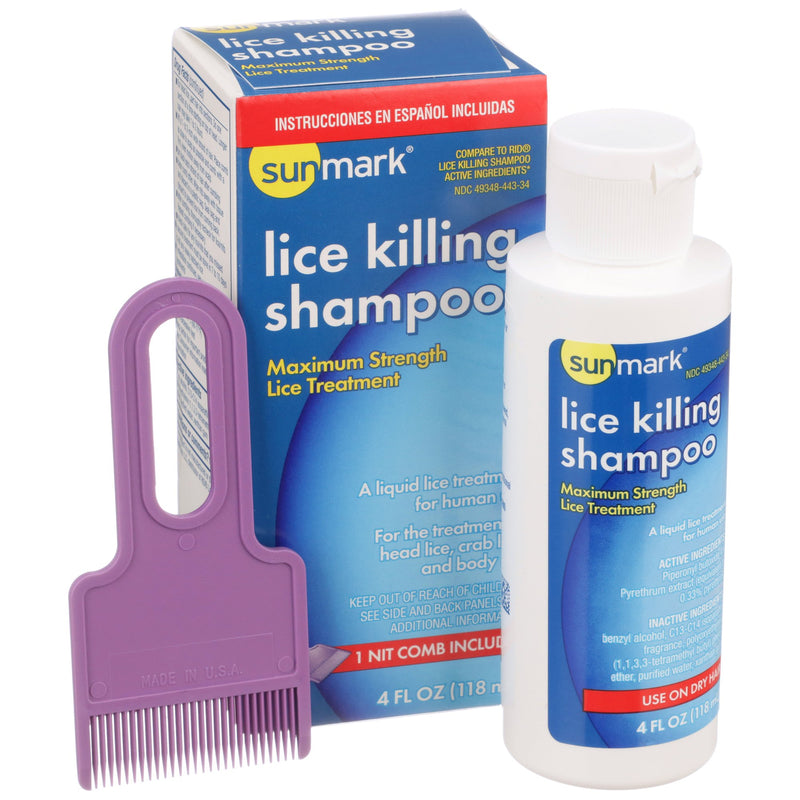 Sunmark® Lice Shampoo, Sold As 1/Each Mckesson 49348044334