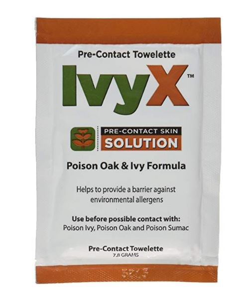 Ivyx, Towelette Poison Ivy Oaksumac Pre-Contact (25/Bx), Sold As 200/Case Coretex 83640