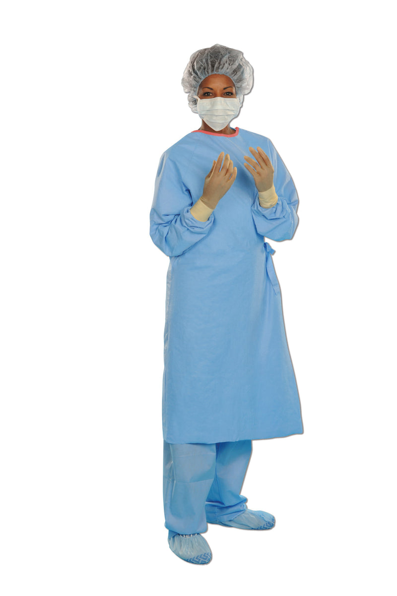 Aero Blue Surgical Gown With Towel, 2X Large, Sold As 28/Case O&M 41735