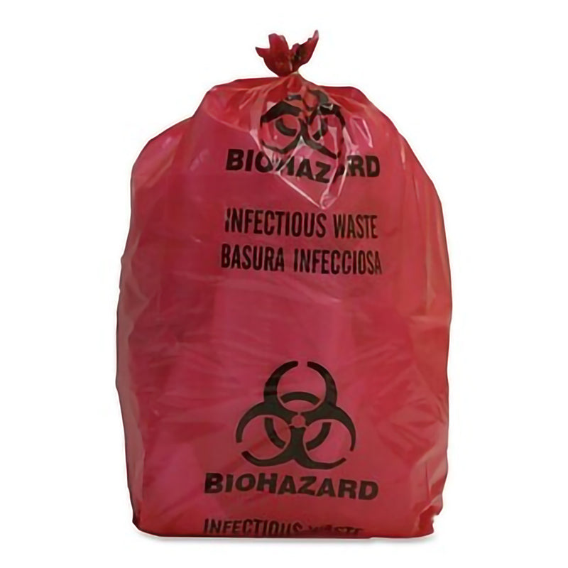 Bag, Biohazard Red 5Gl (20/Rl 10Rl/Pk), Sold As 20/Roll Unimed 05Eb086000
