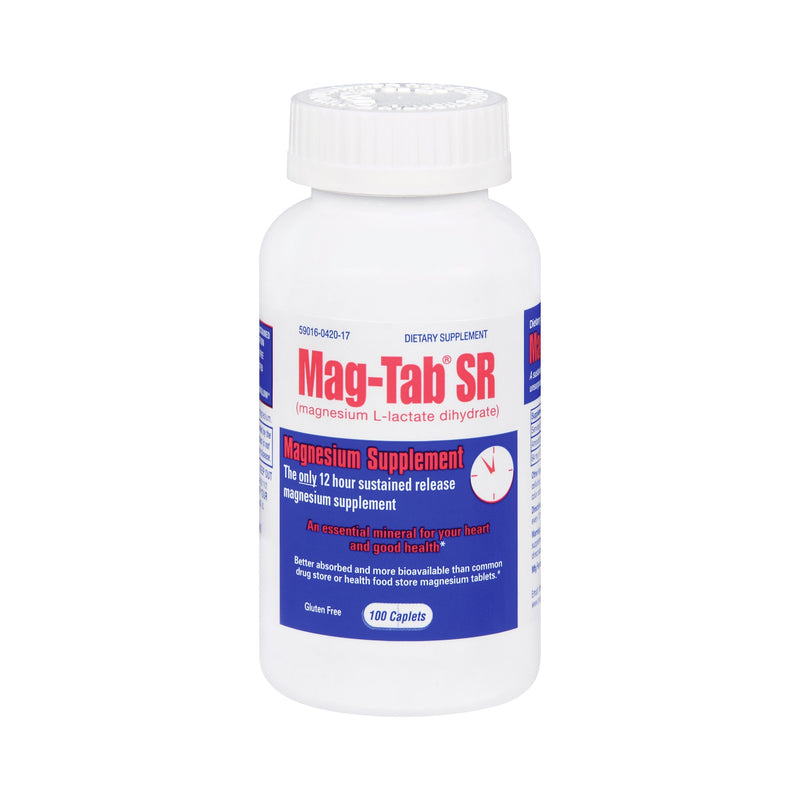 Mag-Tab® Sr Magnesium Mineral Supplement, Sold As 100/Box Niche 59016042019