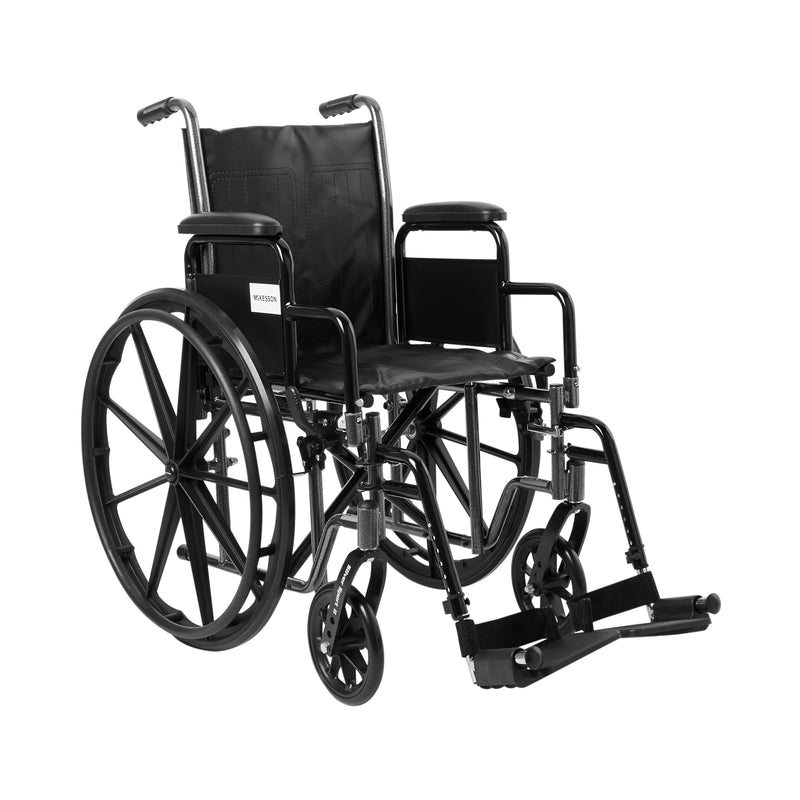 Mckesson Wheelchair, 16 Inch Seat Width, Sold As 1/Each Mckesson 146-Ssp216Dda-Sf