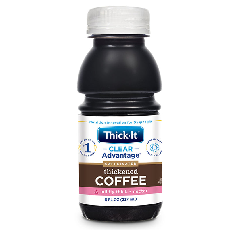 Thick-It® Clear Advantage® Nectar Consistency Coffee Thickened Beverage, 8-Ounce Bottle, Sold As 24/Case Kent B467-L9044