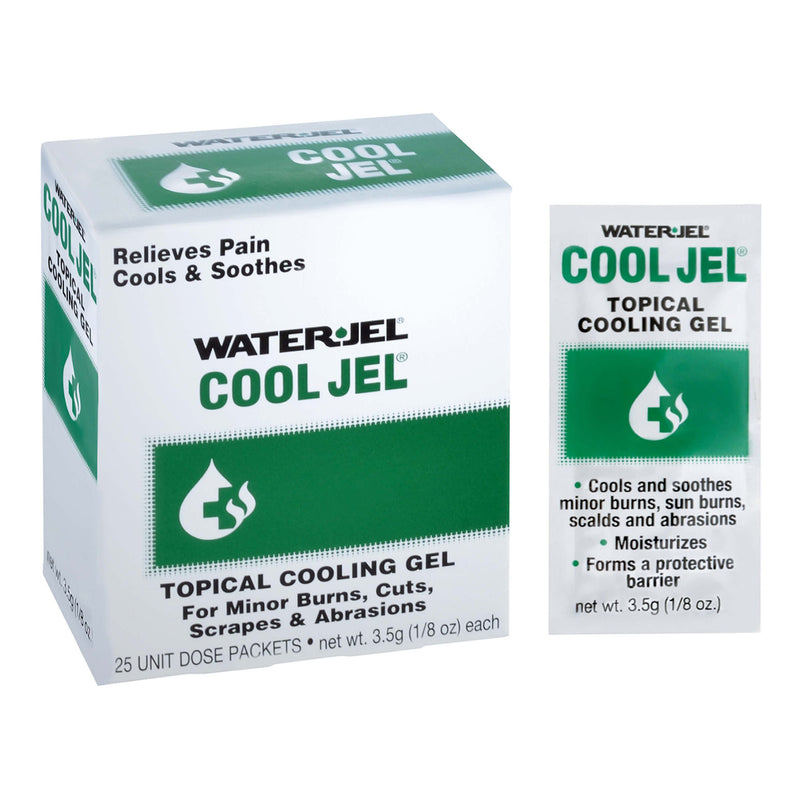 Water Jel® Cool Jel Burn Relief, Sold As 25/Box Safeguard Cj25-600.00.000