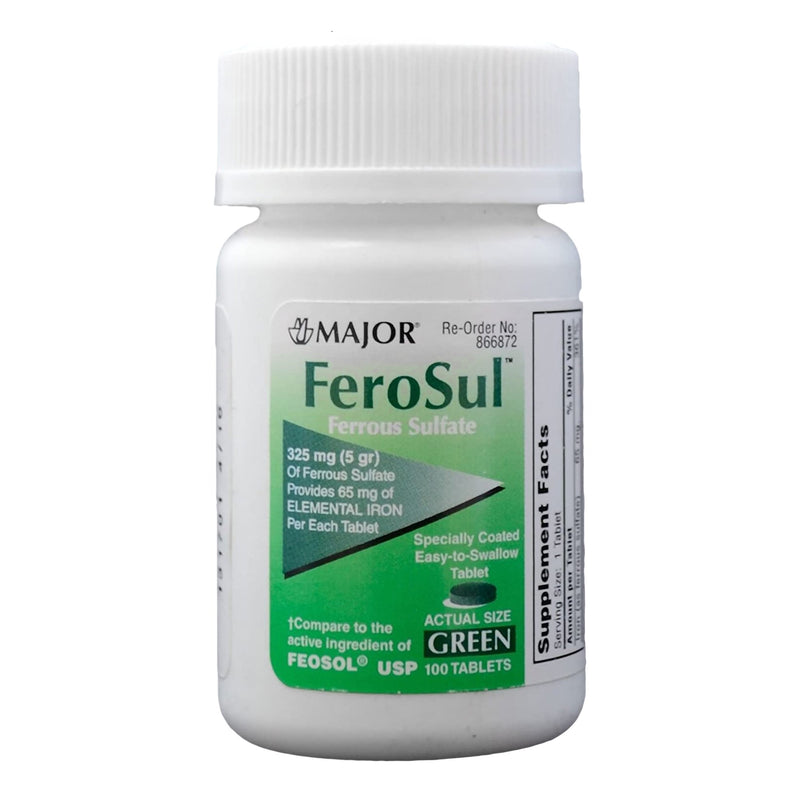 Ferosul® Iron Mineral Supplement, Sold As 1/Bottle Major 00904759160